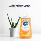 Dial Professional Antibacterial Defense Liquid Hand Soap with Aloe, Gold, 11 fl oz, Box of 12