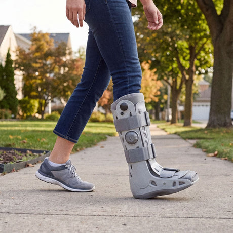 DJO Aircast AirSelect Standard Tall Pneumatic Air Walker Boot