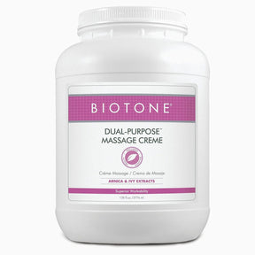 Biotone Dual-Purpose Massage Creme with Arnica & Ivy Extracts, 128 fl oz