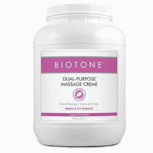 Biotone Dual-Purpose Massage Creme with Arnica & Ivy Extracts, 128 fl oz