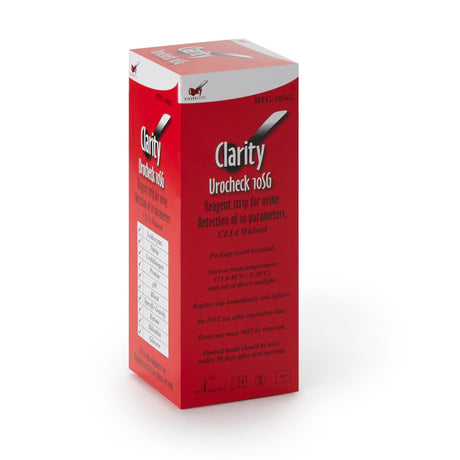 Clarity UroCheck 10SG Urine Reagent Strips, General