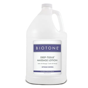 Biotone Deep-Tissue Massage Lotion, Optimum Control, 128 fl oz