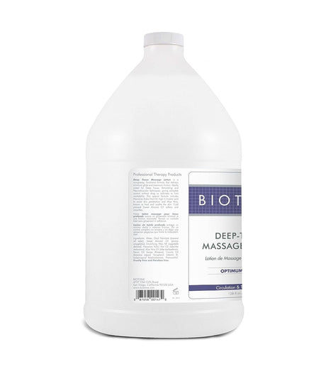 Biotone Deep-Tissue Massage Lotion, Optimum Control, 128 fl oz