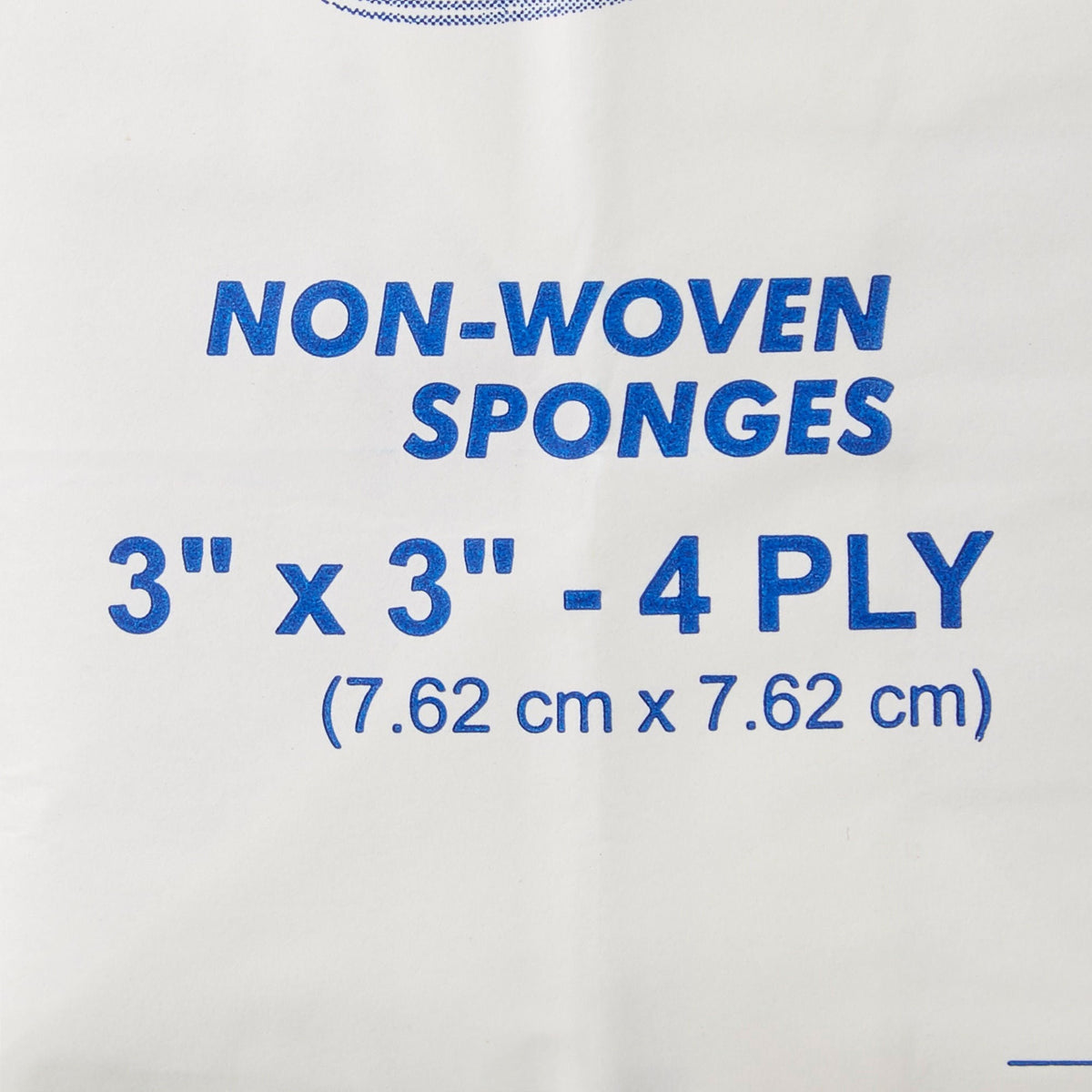 Clinisorb Nonwoven Sponge, 3 x 3", 4-Ply, White, Rayon / Polyester, NonSterile - DUK2103 - LL Medico