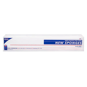 Dukal Clinisorb Non-Woven Sponges, Sterile, 2 x 2 Inch - 4 Ply