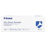 Dukal Nonwoven Sponge, 3 x 3 Inch, 4-Ply