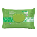 McKesson Flushable XL Wipes, Fresh Scent, 12.5" x 7.5"