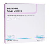 DermaRite Petrolatum Impregnated Dressing, 6 x 36 Inch