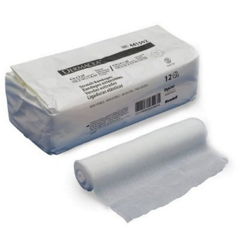 Dermacea Conforming Bandage, 4 Inch x 4 Yard, 1-Ply