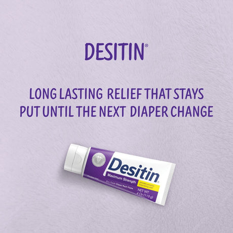 Desitin Maximum Strength Diaper Rash Cream, 40% Zinc Oxide