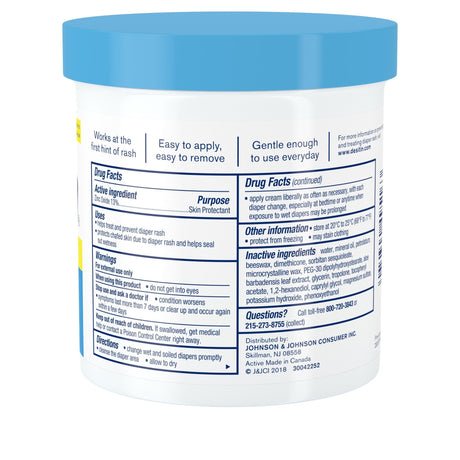 Desitin Daily Defense Diaper Rash Cream, 13% Zinc Oxide