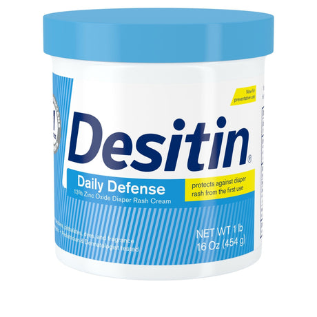 Desitin Daily Defense Diaper Rash Cream, 13% Zinc Oxide