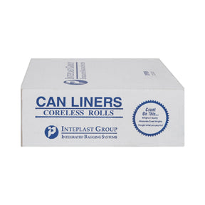 McKesson Light Duty Trash Bag, Clear, 15 gal, 6 Mic, 24 x 33", HDPE, Star Seal Bottom, Coreless Roll - EC243306N - LL Medico