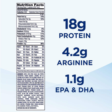 Ensure Surgery Immunonutrition Shake, Vanilla, 8 oz Carton, CS/24