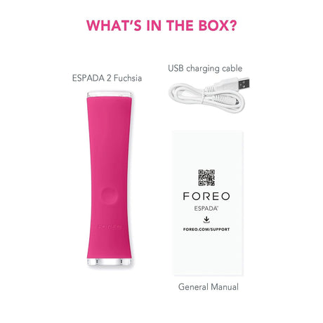 ESPADA 2 Acne Therapy Device, Fuchsia