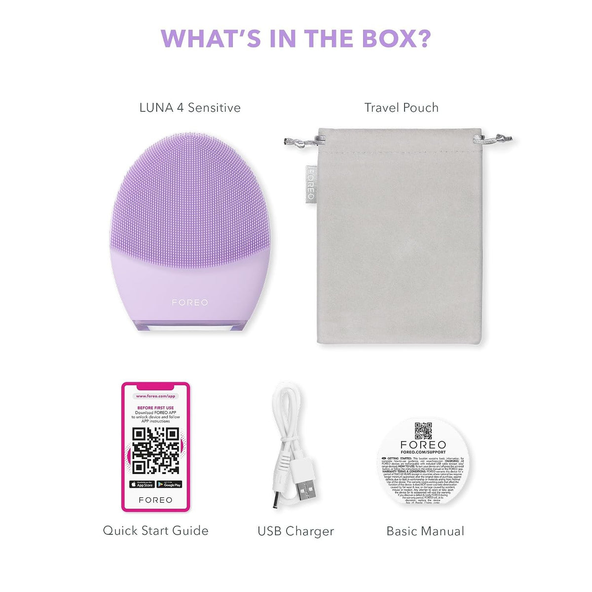 LUNA 4 Facial Cleansing Device for Sensitive Skin