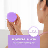 LUNA 4 body Massaging Body Brush, Lavender