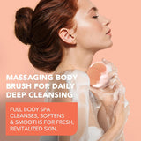LUNA 4 body Massaging Body Brush, Perfect Peach