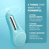 BEAR 2 Eyes & Lips Microcurrent Line Smoothing Device, Arctic Blue