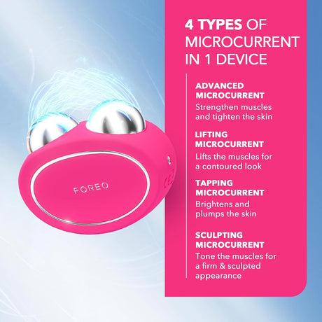 BEAR 2 Microcurrent Toning Device, Fuchsia