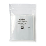 LK Clear Line Zipper Reclosable Bag, Clear, LDPE, 6 x 9" - F20609 - LL Medico