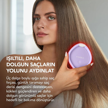 FLIP Red Hairbrush