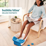 HoMedics Bubble Bliss Elite Foot Spa with Heat Boost