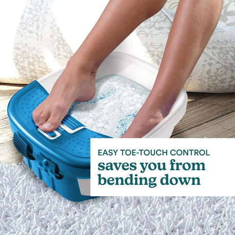 HoMedics Bubble Bliss Elite Foot Spa with Heat Boost