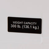 Drive Raised Toilet Seat, Standard/Elongated, 5.5" Height, 15" x 16", 300 lb Capacity