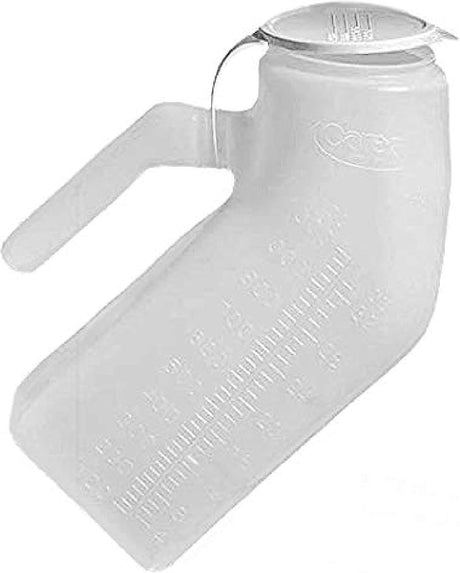 Drive Male Urinal Carex 32 Oz. / 946 Ml with Closure Single Patient Use