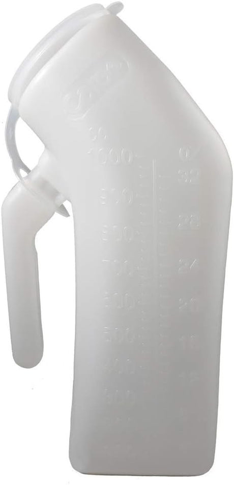 Drive Male Urinal Carex 32 Oz. / 946 Ml with Closure Single Patient Use