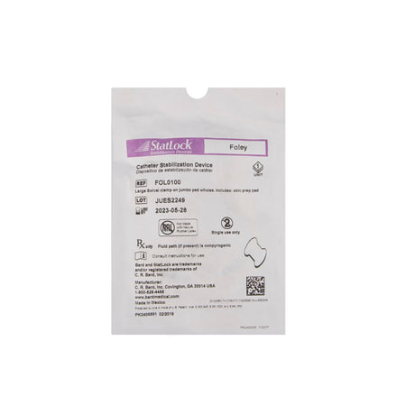 Bard Statlock Foley Catheter Secure