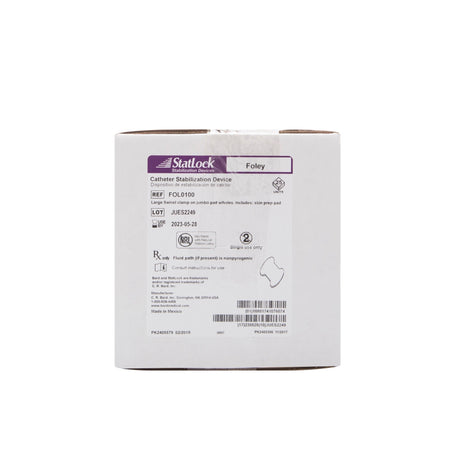 Bard Statlock Foley Catheter Secure