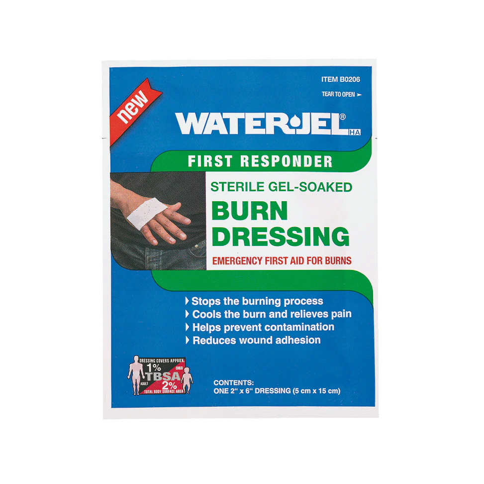 Water-Jel First Responder Hydrogel Burn Dressing, 12 x 16 Inch