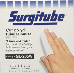 Surgitube Tubular Retainer Dressing, Size 2, 7/8 Inch x 5 Yard