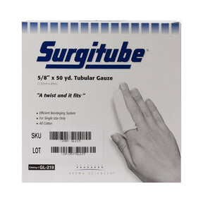 Surgitube Tubular Retainer Dressing, Size 1, 5/8 Inch x 50 Yard