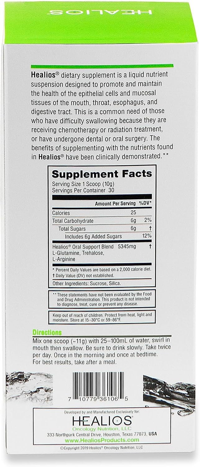 Healios Unflavored Oral Supplement Powder, 10.93 oz