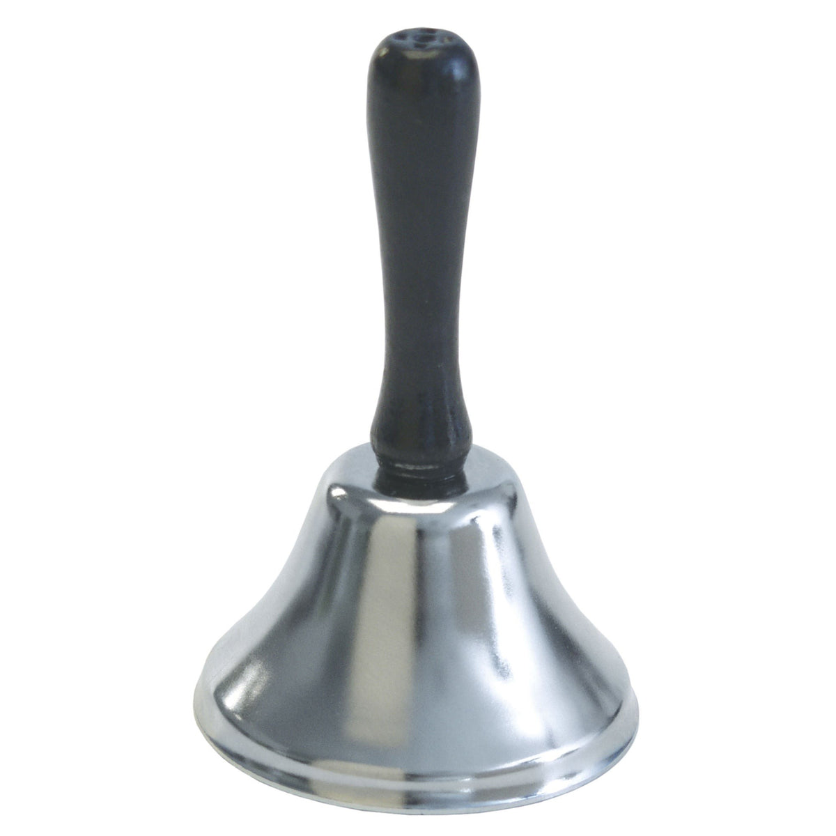 Graham-Field Call Bell, Handle Held, Wooden Handle - Steel Bell, 4" Height - GRA3162 - LL Medico