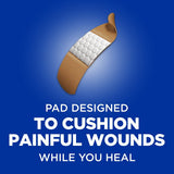 Band-Aid Flexible Fabric Adhesive Bandages, Sterile, All One Size, 3/4" x 3", Box of 30