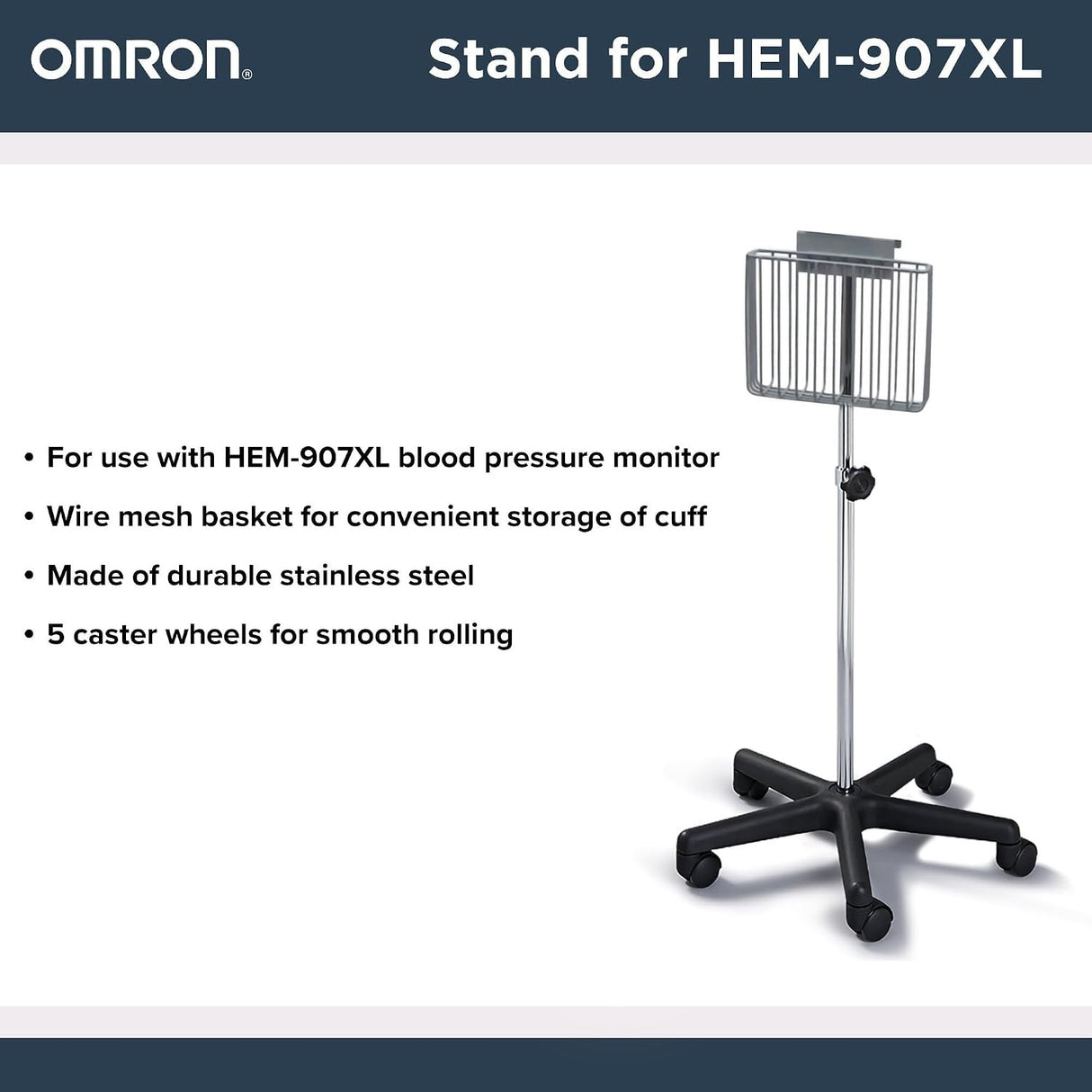 Omron Blood Pressure Monitor Stand, for HEM-907XL