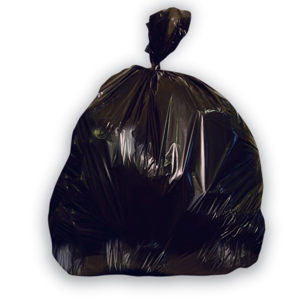 Heritage Trash Bag, Medium Duty, 16 gal, 0.50 mil, 24" x 32", Black, Star Seal Bottom, Flat Pack, LLDPE - HERH4832MK - LL Medico