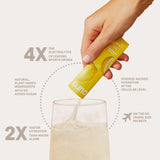 Cure Hydration Electrolyte Drink Powder, Ginger Turmeric, 14 Packets