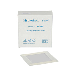 HydroSeal IV Site Barrier Protector, Clear, 5 x 5", Film / Adhesive, NonSterile - HS5X5-Box - LL Medico