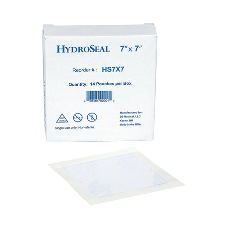 HydroSeal IV Site Barrier Protector, Clear, 7 x 7", Nonsterile - HS7X7-Pack - LL Medico