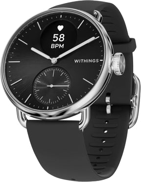 Withings ScanWatch 2 Hybrid Smartwatch, Black, 42mm