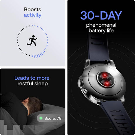 Withings ScanWatch Nova Hybrid Smart Watch, 42 mm