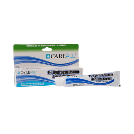 CareALL Hydrocortisone Itch Relief Cream, 1%, 1 oz Tube - HYD1 - LL Medico