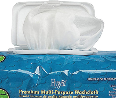 Hygea Premium Multi-Purpose Washcloth, Scented, 60 Count