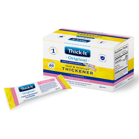 Thick-It Original Food & Beverage Thickener, Unflavored, 5 Gram Packet