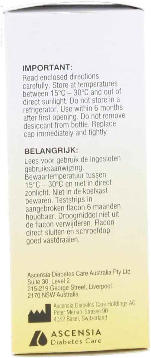 Ketostix Reagent Strips for Urinalysis, 50 Count
